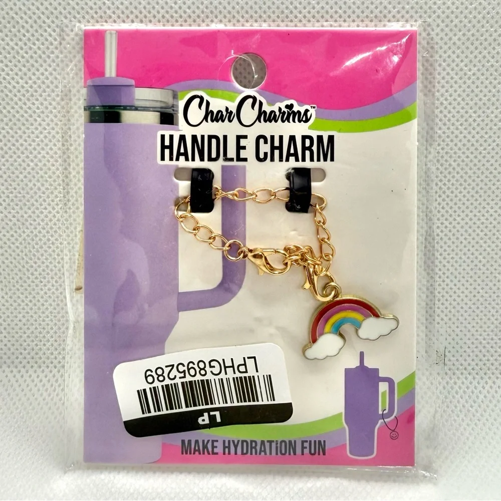 Char Charms Rainbow Handle Charm. New.